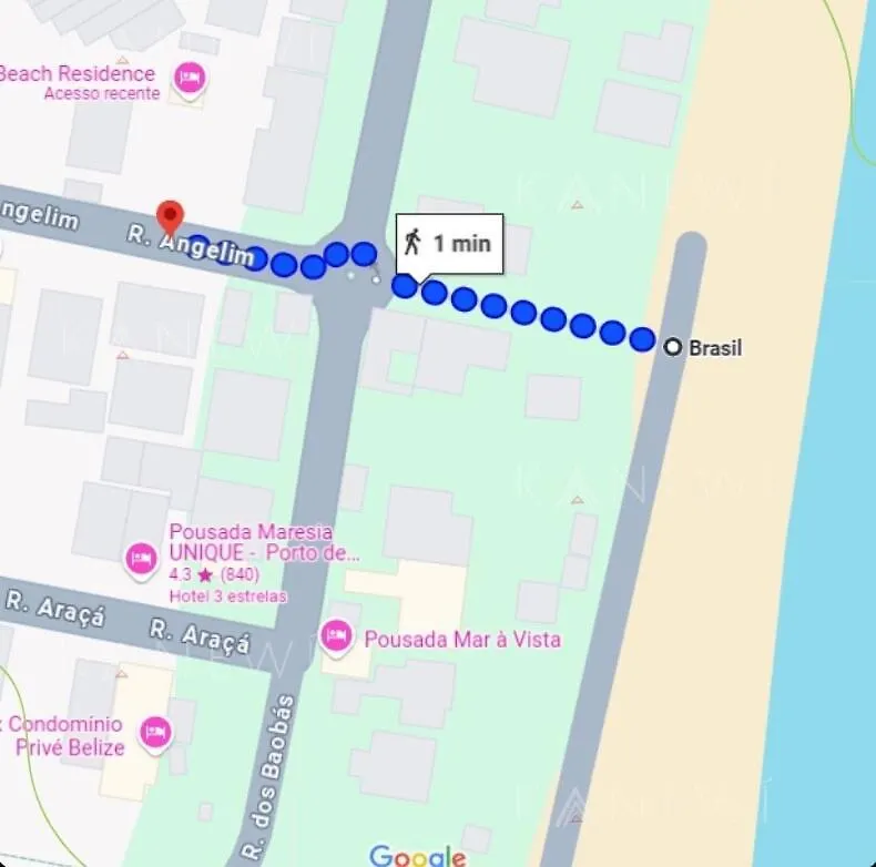 Apartment Flat Novinho Em Porto De Galinhas Com Vista Para O Mar, Prox Ao Centro E A 1 Min Da Praia Brazil